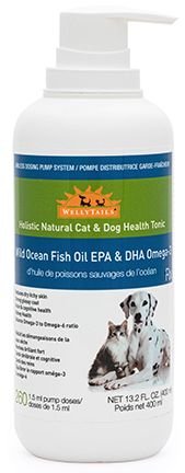 Wellytails Wild Ocean Fish Oil Dog 400ml