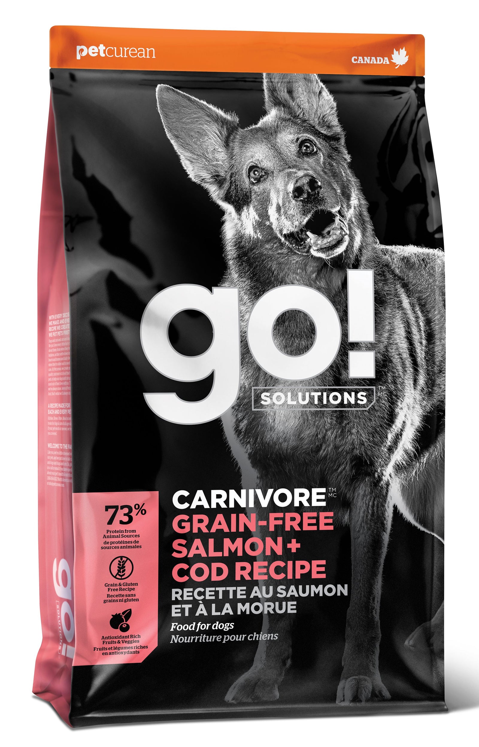 Go Carnivore Grain Free Salmon Cod Dog 22lb