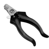 Premium Nail Clipper with Safety-Stop - black