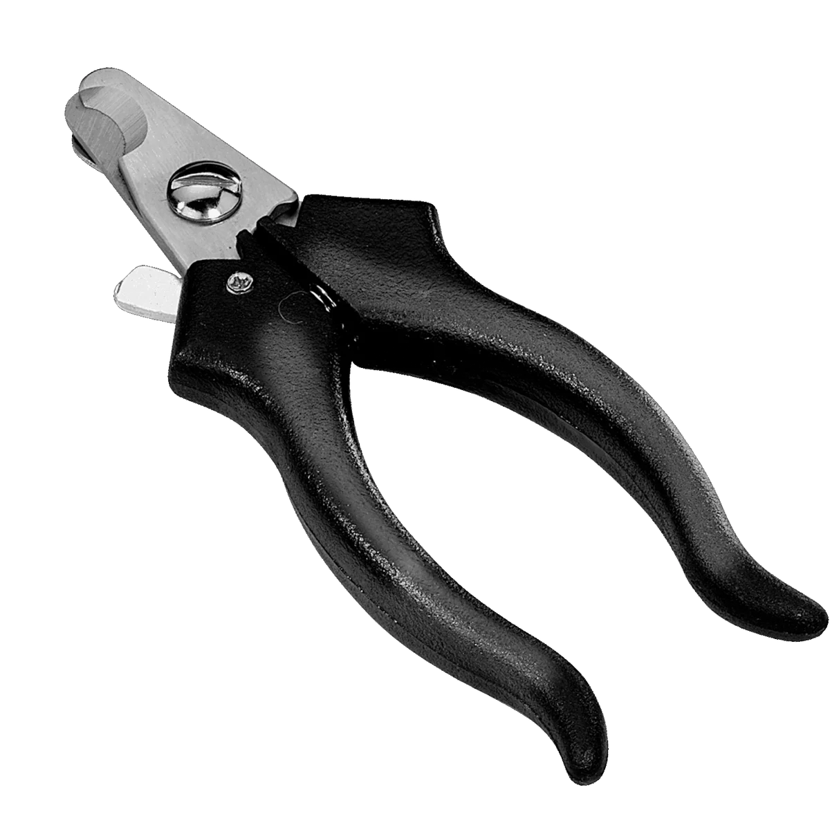 Premium Nail Clipper with Safety-Stop - black