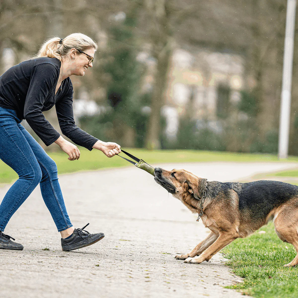 Leather Toy - Bite / Tug