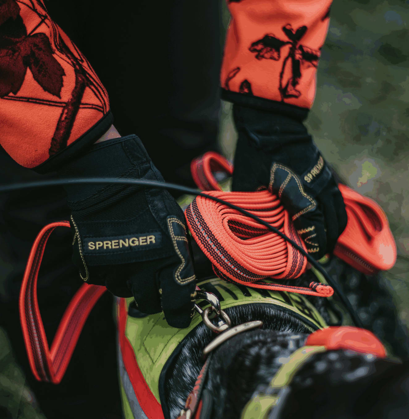 Herm Sprenger GLOVE FLEXGRIP - Black