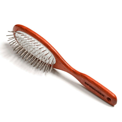 Herm Sprenger - Biba – Dog brush – clinched, 20 mm metal teeths