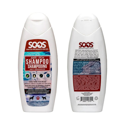 Anti-Itch Pet Shampoo For Dogs & Cats - Natural Dead Sea Minerals