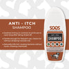 Anti-Itch Pet Shampoo For Dogs & Cats - Natural Dead Sea Minerals