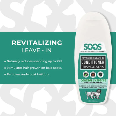 Natural Dead Sea Hypoallergenic Revitalizing Leave-In Pet Conditioner