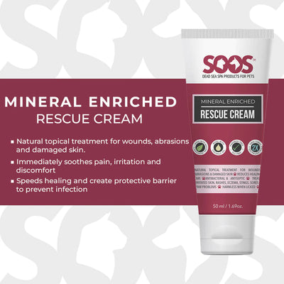 Natural Dead Sea Mineral Enriched Pet Rescue Cream For Dogs & Cats