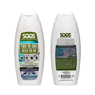 Natural Dead Sea Two-In-One Pet Shampoo & Conditioner For Dogs & Cats